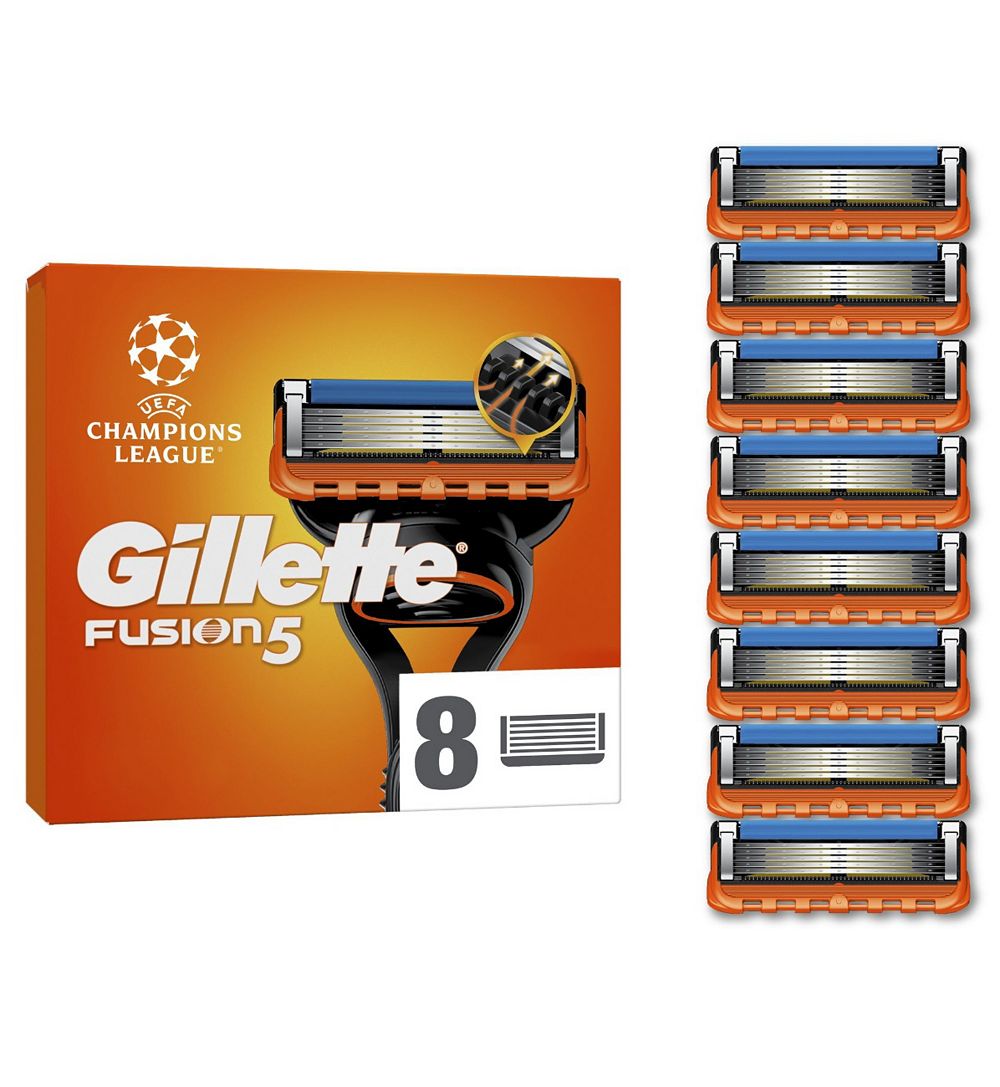 Gillette Fusion5 Men's Razor Blade Refills - 8 Cartridges — product packaging