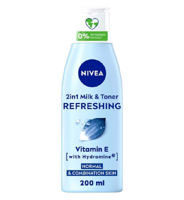 NIVEA 2-in-1 Cleanser & Toner for Normal & Combination Skin - 200ml — product packaging