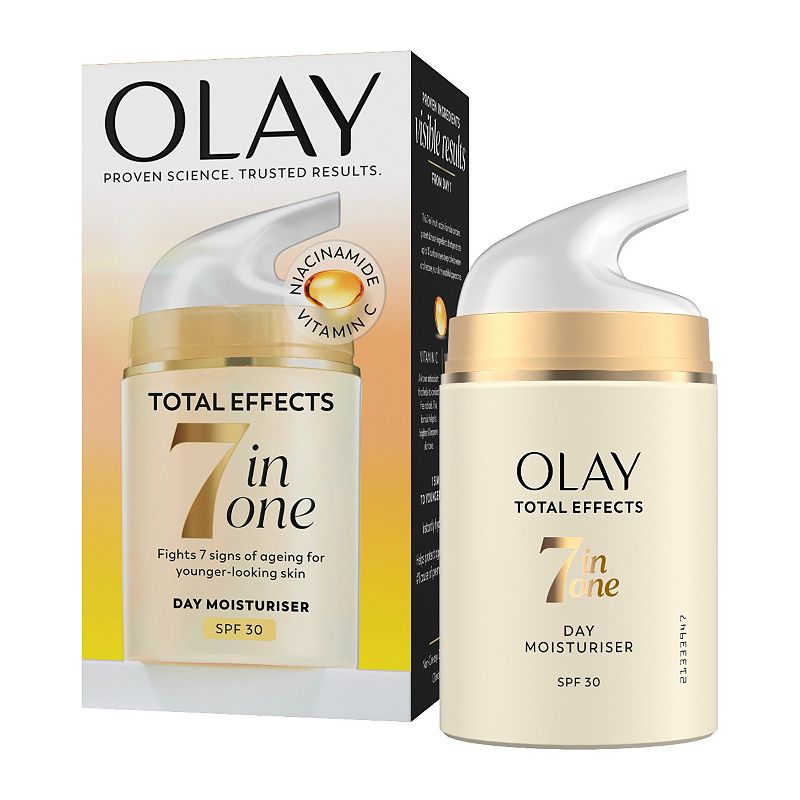 Olay Total Effects 7in1 Anti-Ageing Day Moisturiser SPF30 - 50ml — product packaging