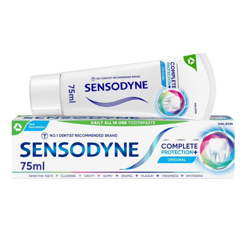 Sensodyne Complete Protection+ Original Sensitive Toothpaste - 75ml — product packaging