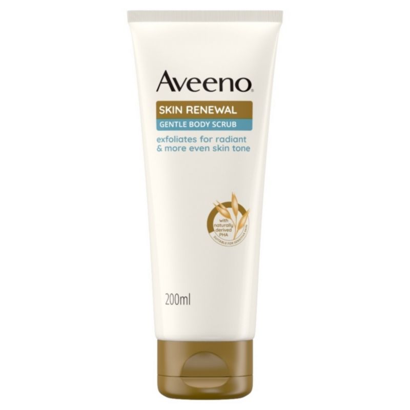 Aveeno Skin Renewal Gentle Body Scrub - 200ml — product packaging