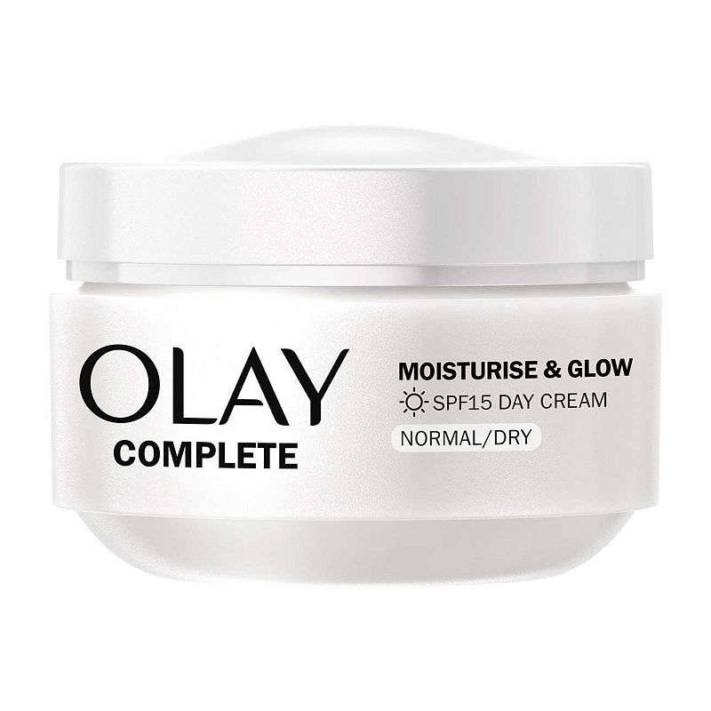 Olay Complete Moisturise & Glow Day Cream SPF15 Normal/Dry Skin - 50ml — product packaging