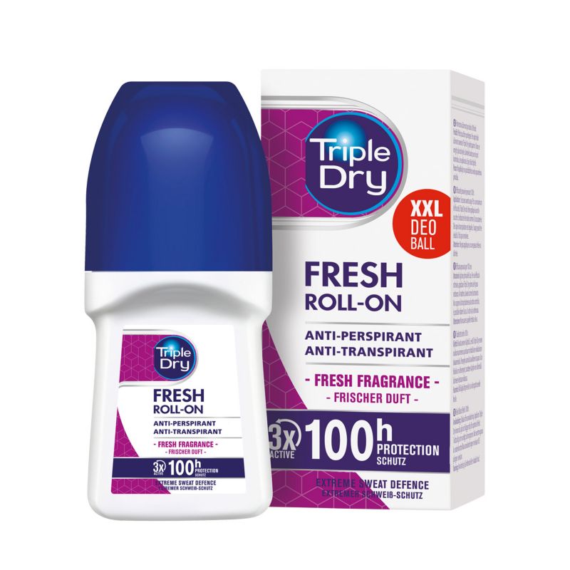 Triple Dry Fresh Fragrance Anti-Perspirant Roll-On - 50ml — product packaging