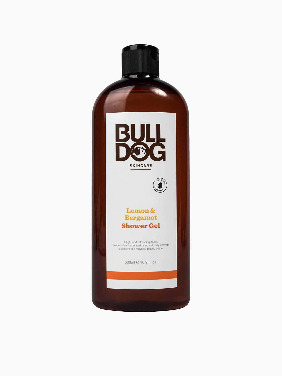 Bulldog Lemon & Bergamot Shower Gel - 500ml — product packaging