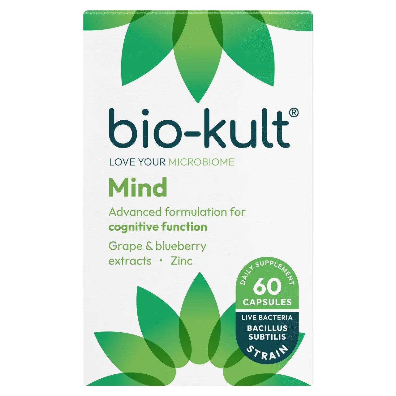 Bio-Kult Mind Gut Supplement - 60 Capsules