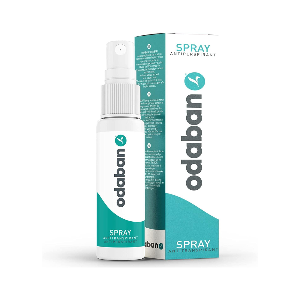 Odaban antiperspirants Deodorant spray 30ml, no propellant gas, no fragrances,Prevents sweating and odours