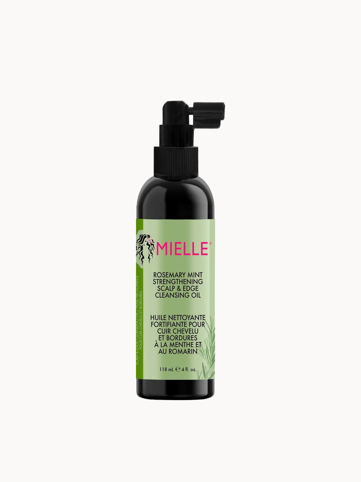 Mielle Rosemary Mint Strengthening Scalp & Edge Cleansing Oil - 118ml — product packaging