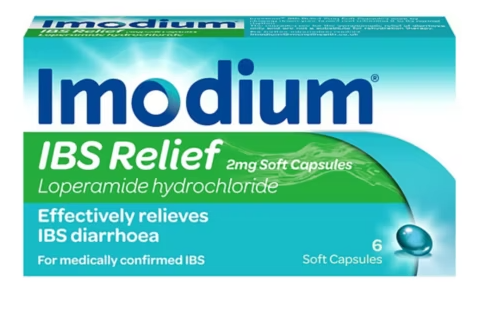 LMODIUM soft capsule can alleviate IBS and diarrhea LMODIUM IBS RELIEF 2MG