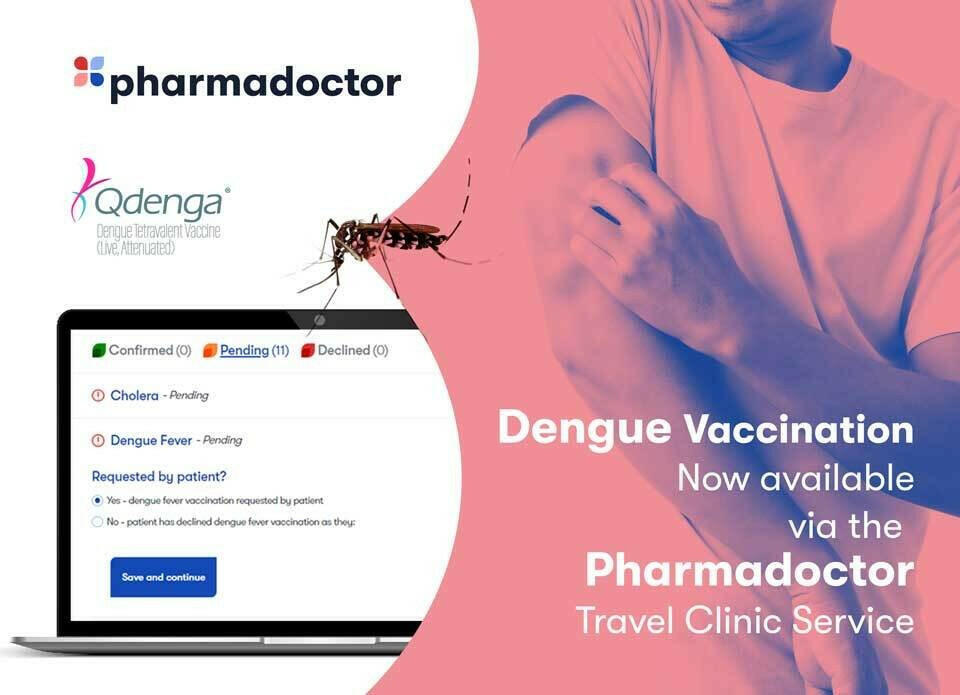 DENGUE FEVER Vaccine - QDENGA (1 or 2 Dose)