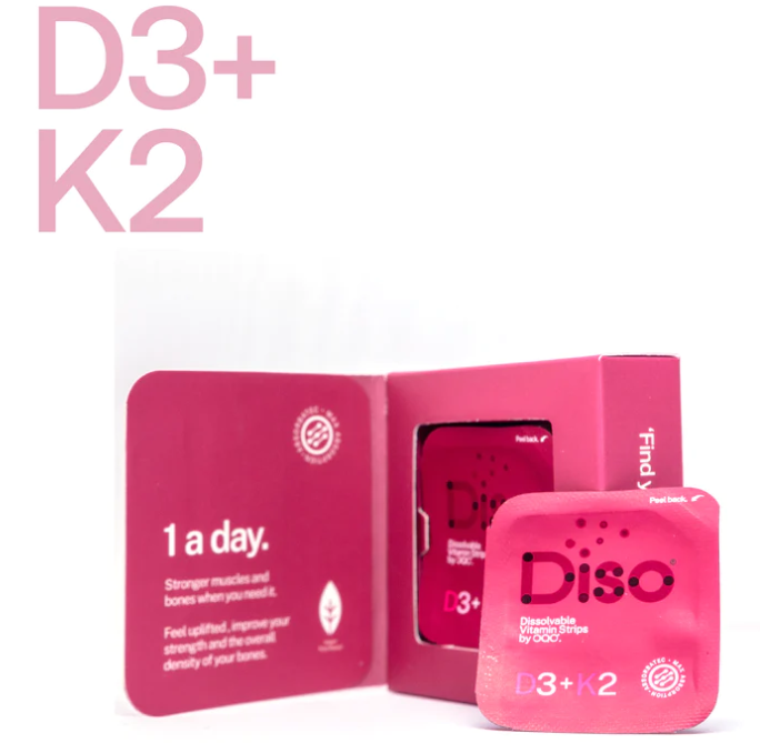 DISO® Oral Paste Vitamin D3+K2 30 Diso® Vitamins D3+K2 30strips