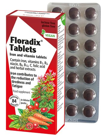 Floradix Iron Tablets 84 tablets