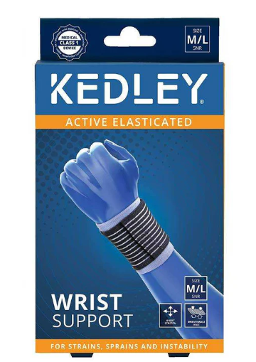KEDLEY ACTIVE ELASTICATED WRIST SUPPORT