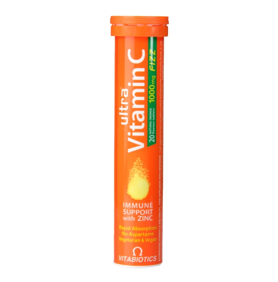 Ultra Vitamin C Fizz 20 effervescent tablets