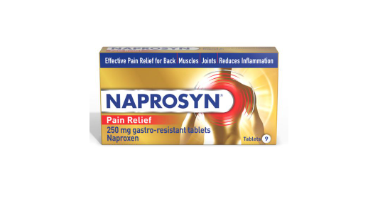 Naprosyn 萘普生250毫克止痛片
