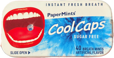 Cool Caps Papermints - Fresh Breath Mints