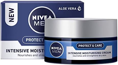 NIVEA MEN Intensive Moisturising Face Cream, Protect & Care, 50ml