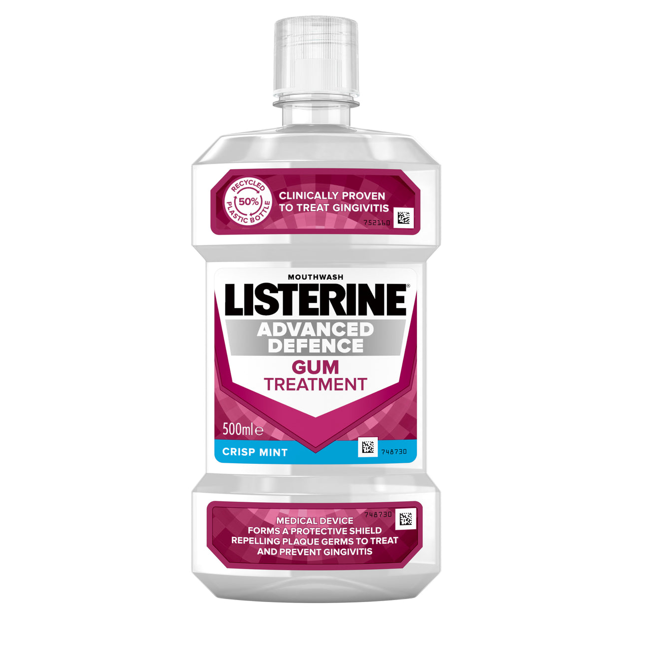 Listerine 高级防御薄荷味牙龈护理液 500ml
