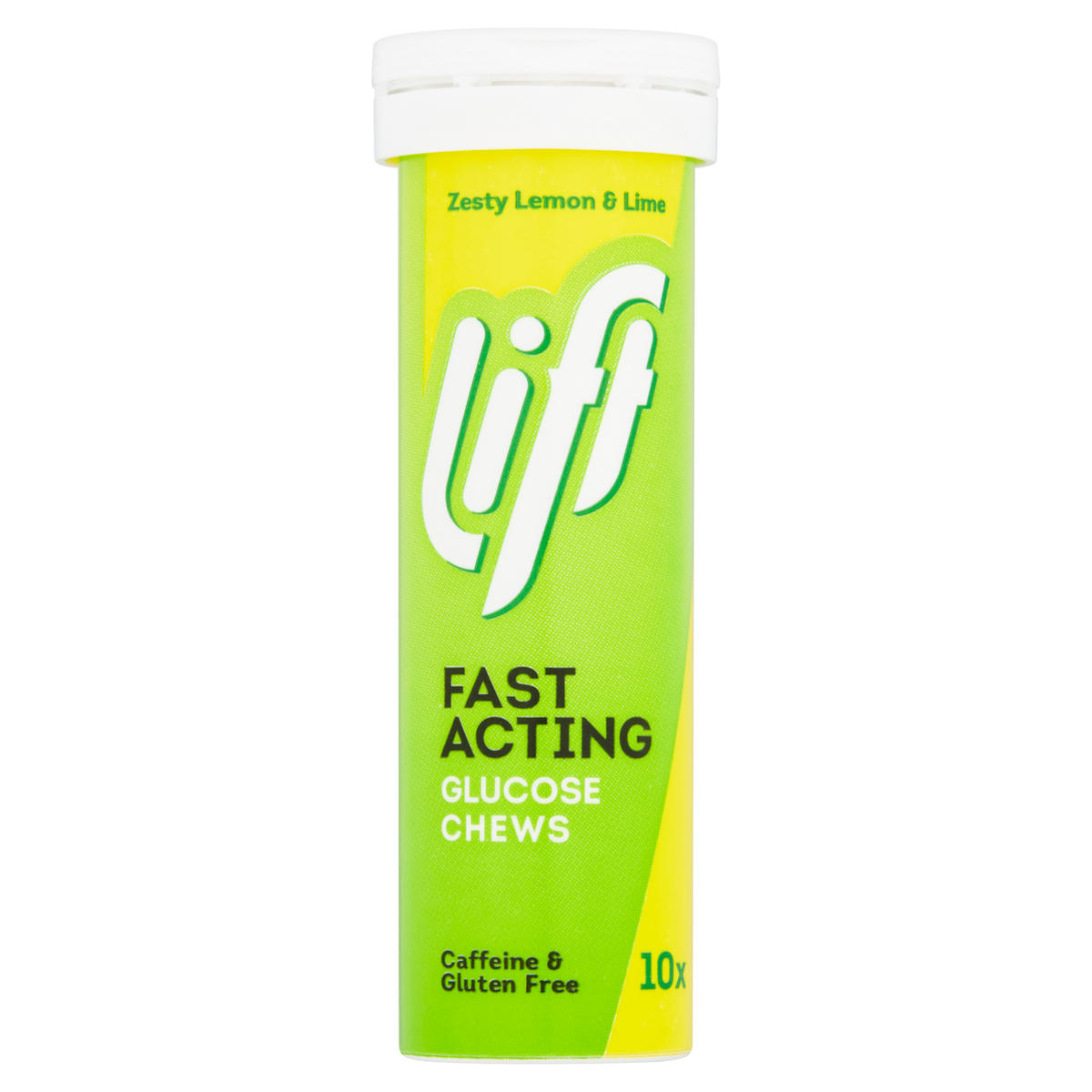Lift Fast Acting Glucose Chewable Tablets Lemon & Lime - 10 Tablets — product packaging