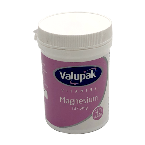 Valupak Magnesium 187.5mg