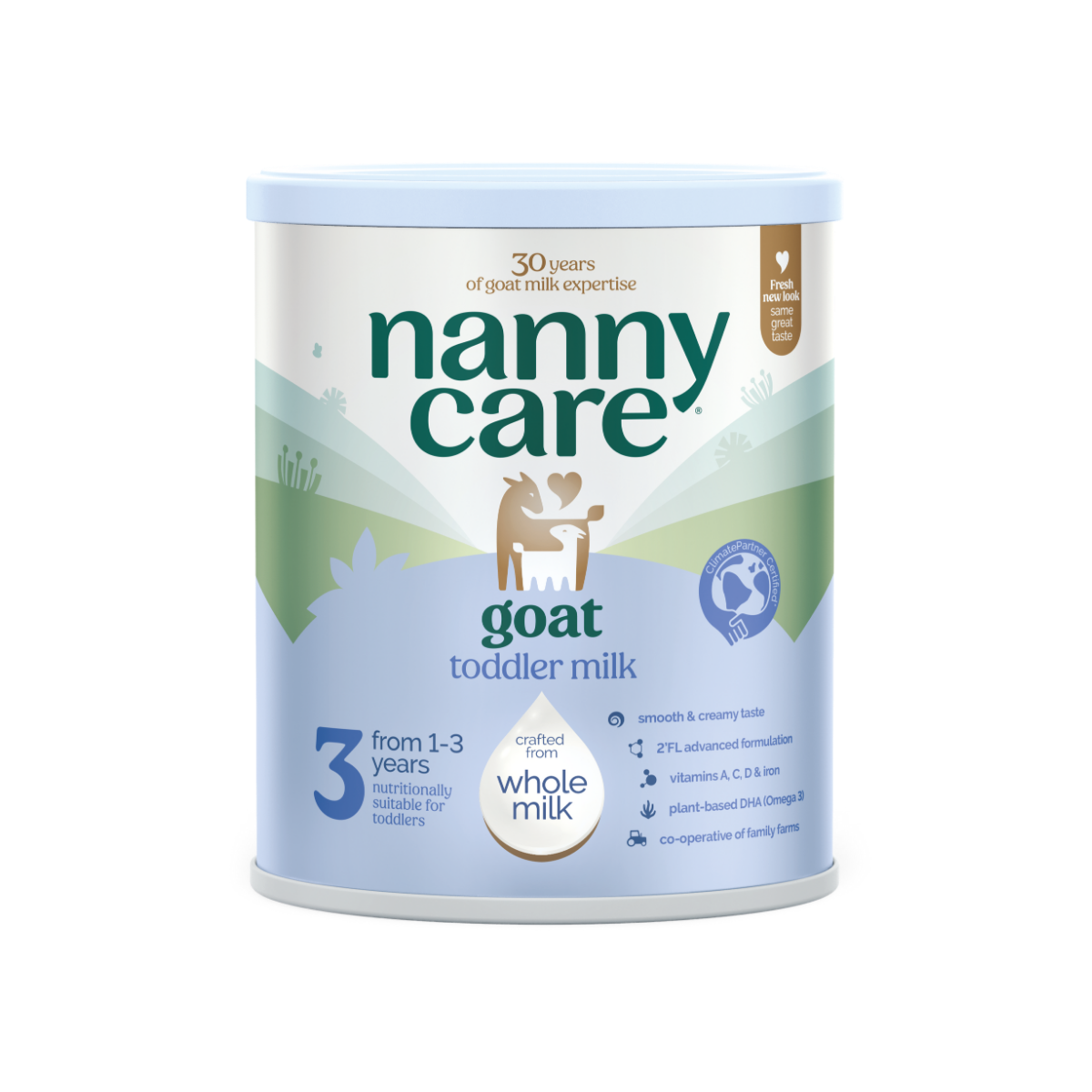 Nannycare Stage 3 Goat Milk Toddler Milk 1-3 Years - 800g — product packaging