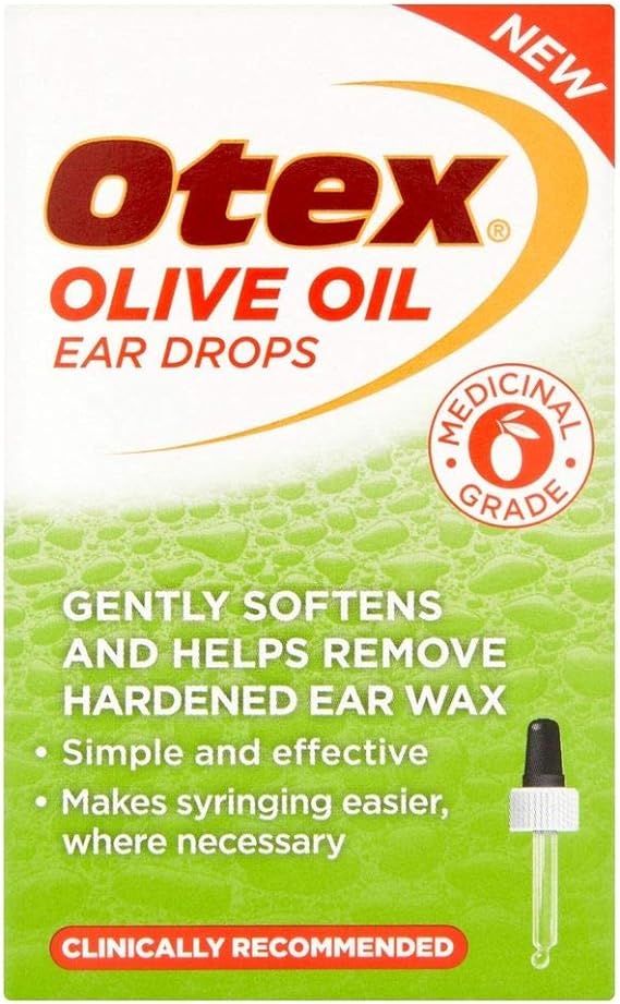 Otex Olive Oil Ear Drops - 10ml — product packaging