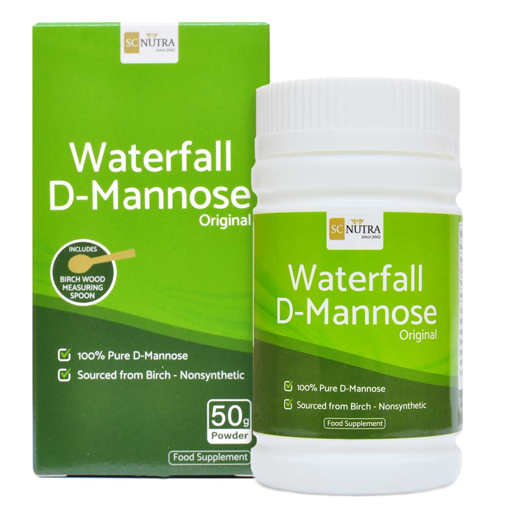waterfall D-甘露糖粉 50g -支持泌尿健康的人们所选择