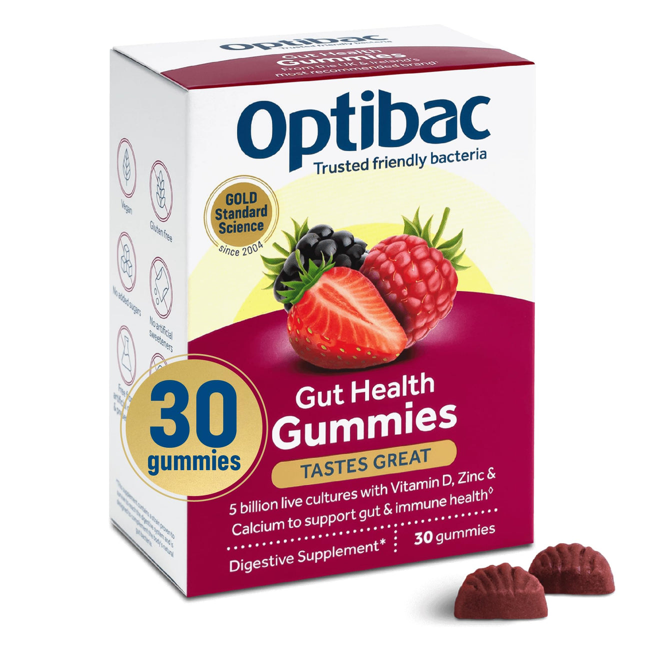 Optibac 成人软糖 - 30 粒