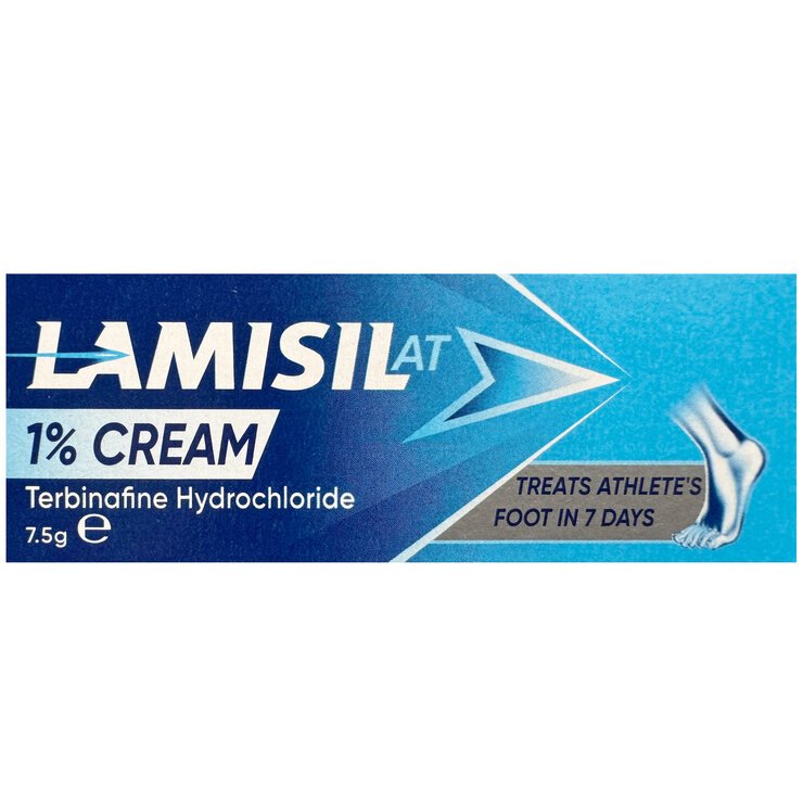 Lamisil 1% cream terbinafine hyfrochloride 7.5g