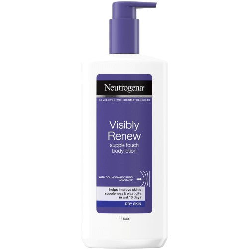 Neutrogena Norwegian Formula Visibly Renew Supple Touch Body Lotion - 400ml — product packaging
