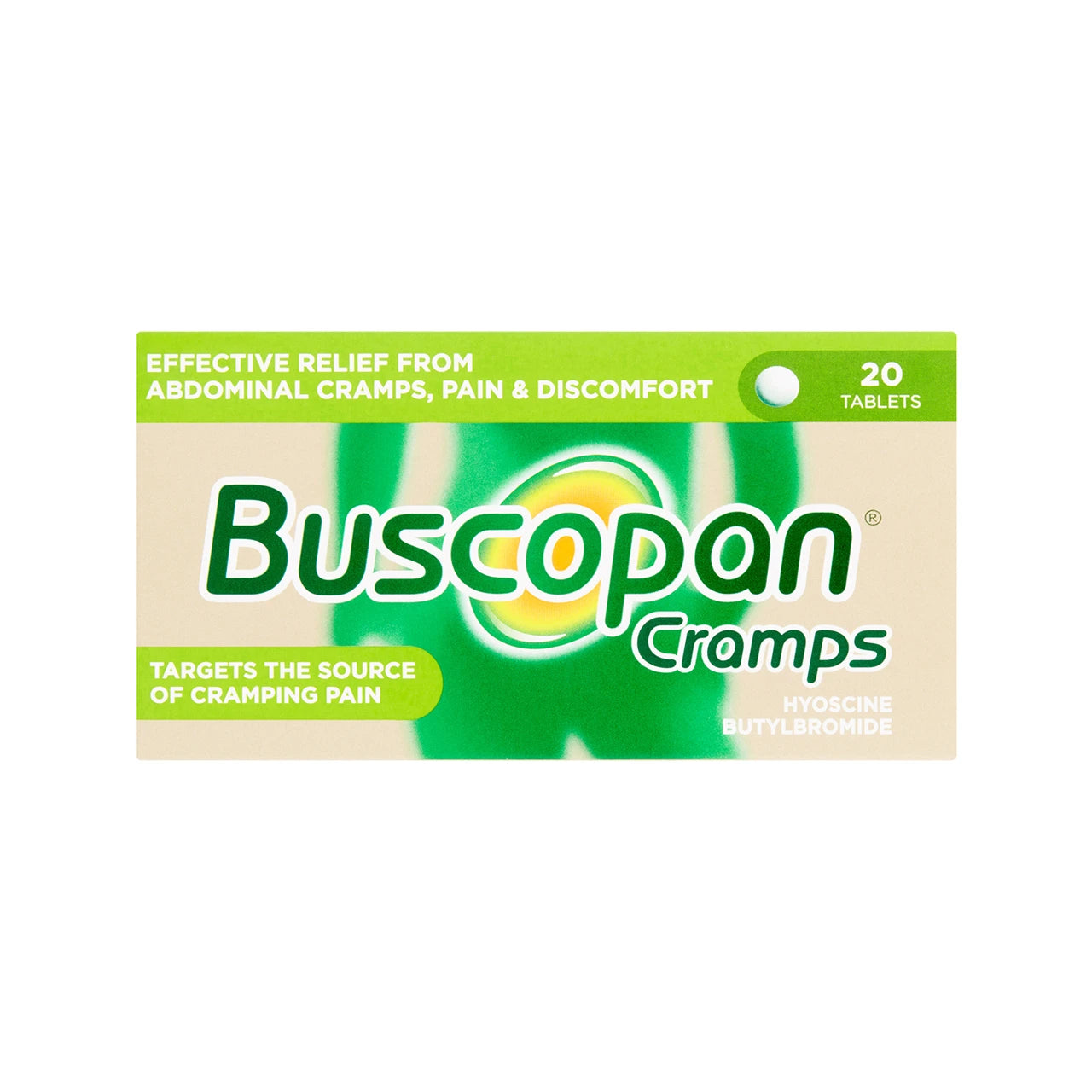 Buscopan Cramps 10毫克片剂 - 20片