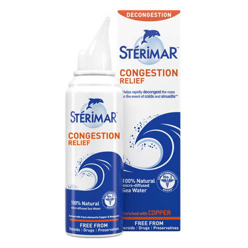 Sterimar Congestion Relief Nasal Spray - 50ml — product packaging
