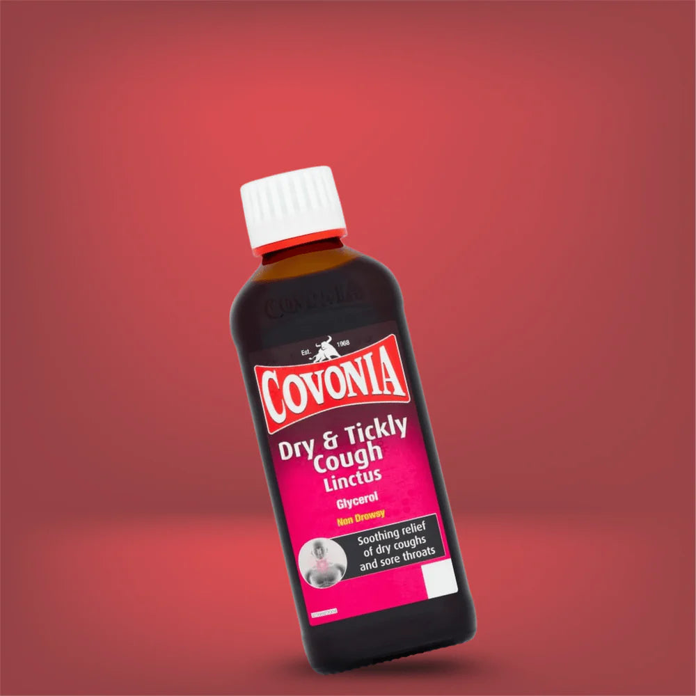 Covonia Dry & Tickly Cough Linctus - 150ml — product packaging