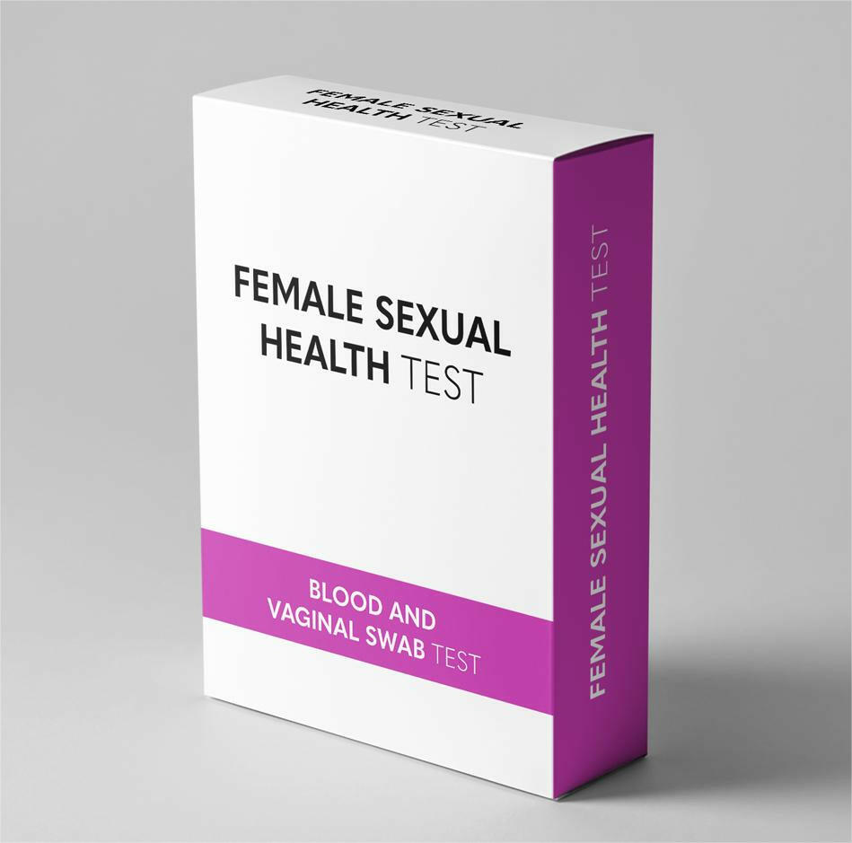 Female Sextual Health Blood and Swab Test (6 Health Indicator Tested) -in store/ home