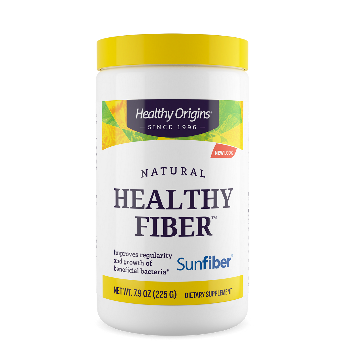 Healthy Origins Natural Healthy Fiber Sunfiber Powder - 225g — product packaging