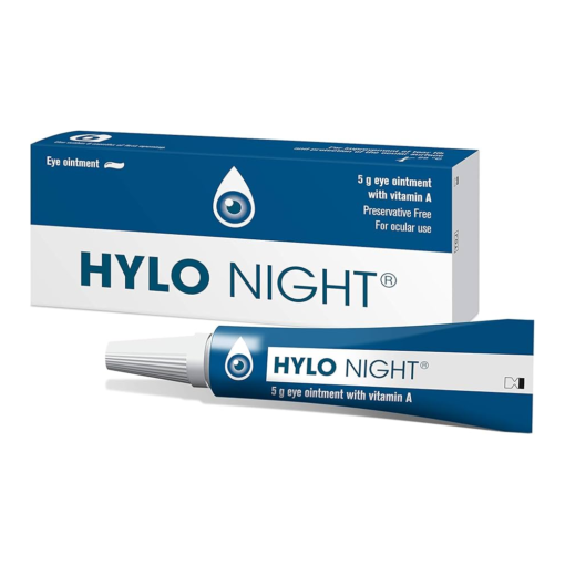 Hylo Night Preservative-Free Eye Ointment with Vitamin A - 5g — product packaging