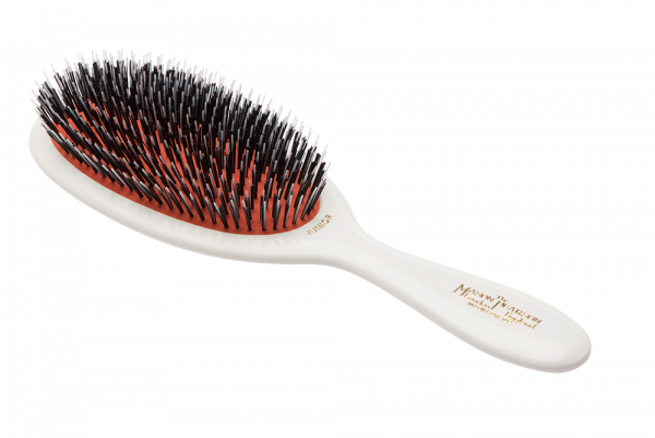 Mason Pearson BN2-IVORY Bristle & Nylon Medium size Hairbrush