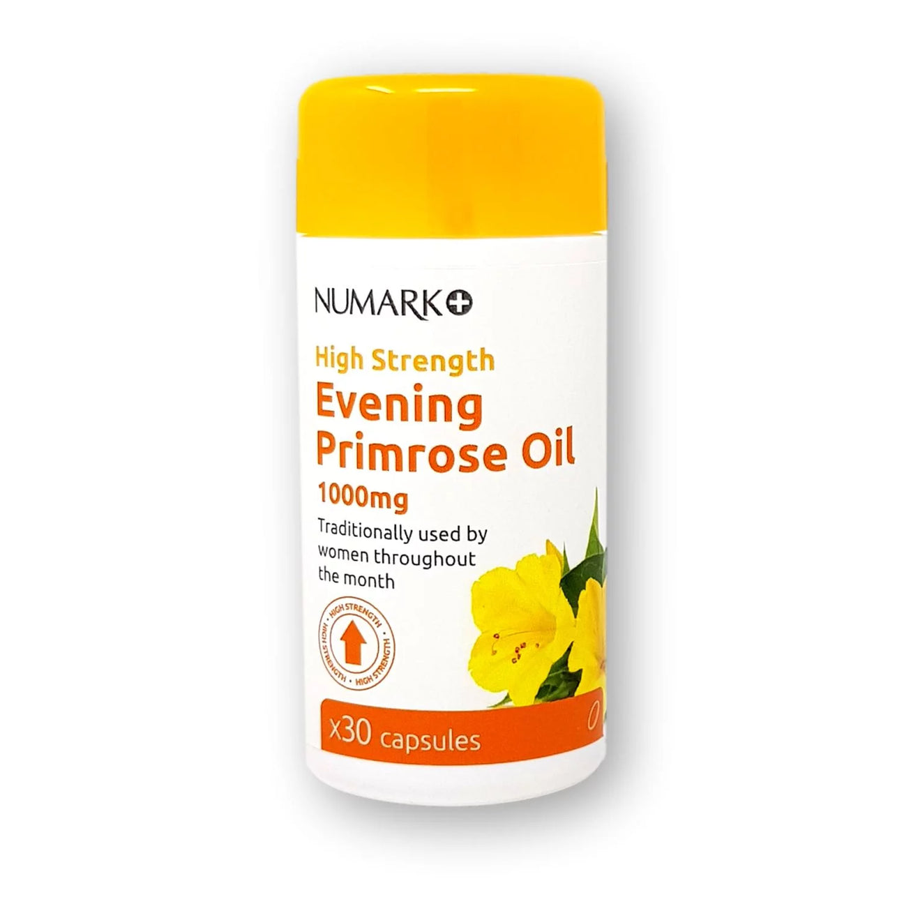 Numark High Strength Evening Primrose 1000mg with Vitamin E Capsules 30’s