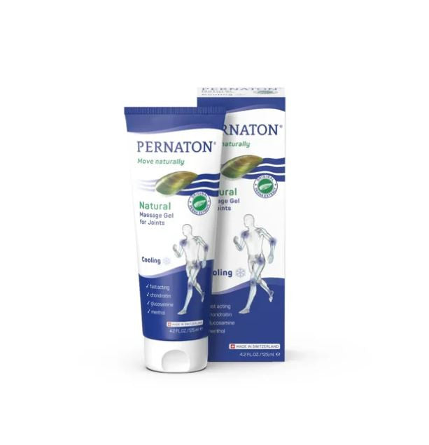 Pernaton Cooling Massage Gel for Joints with Perna Extract - 125ml — product packaging
