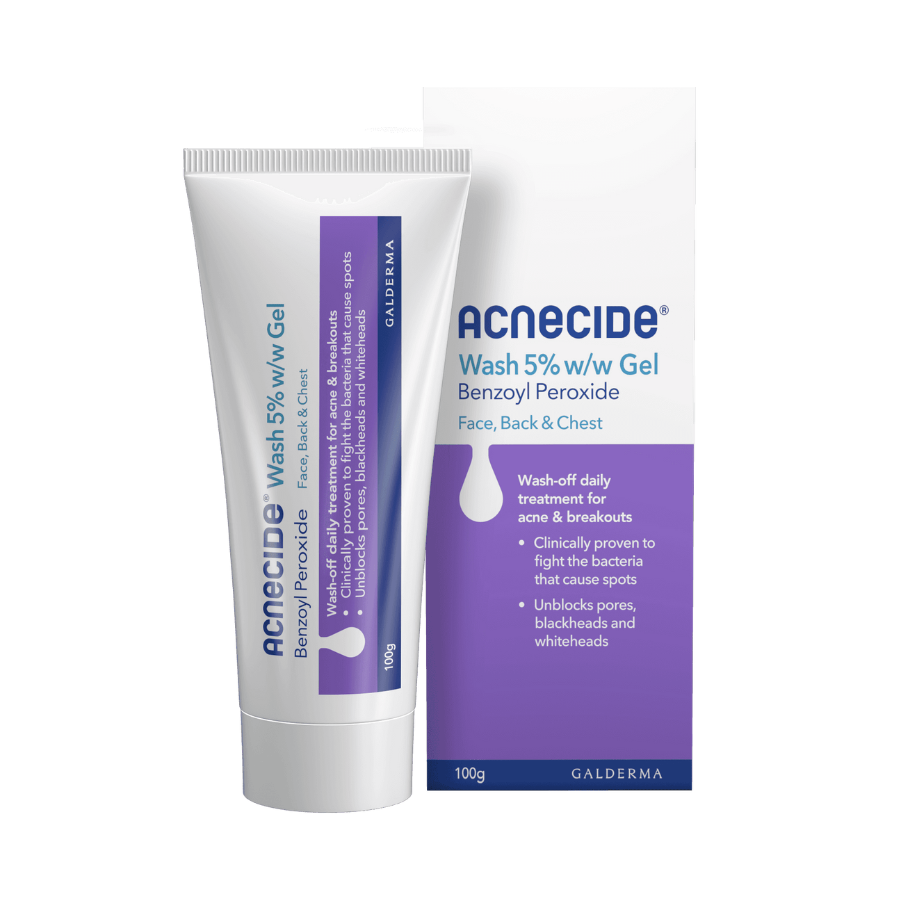 Acnecide Wash 5% w/w gel 100g