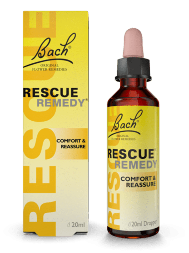 Bach Rescue Remedy Flower Essence Drops - 20ml — product packaging