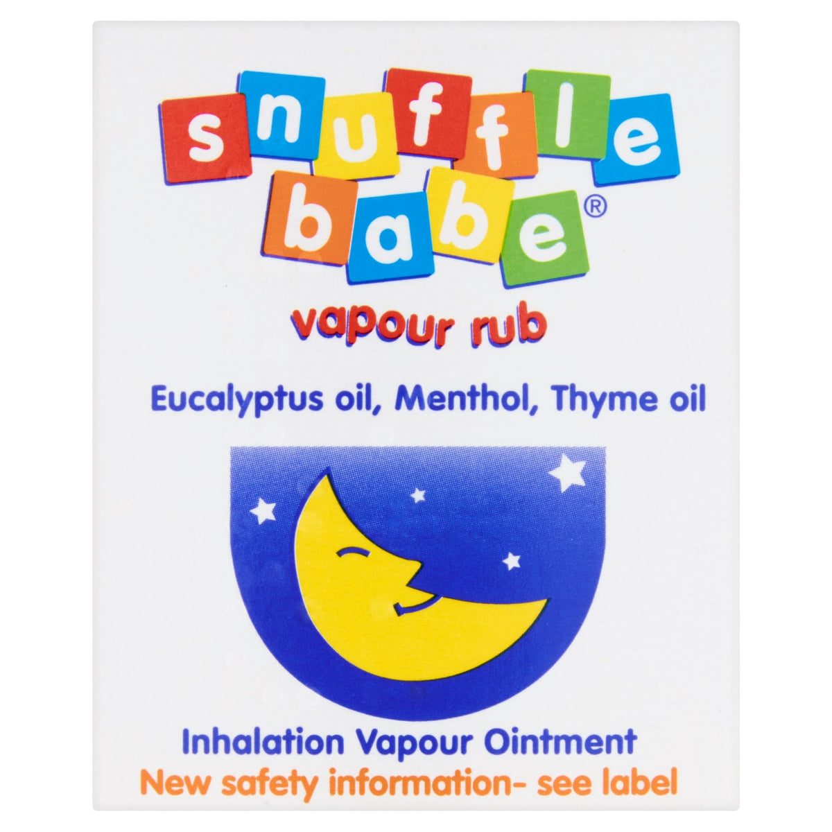 Snufflebabe Vapour Rub Inhalation Vapour Ointment - 35g — product packaging