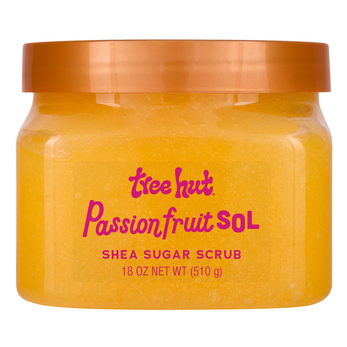 Tree Hut Passionfruit Sol Shea Sugar Scrub - 510g — product packaging