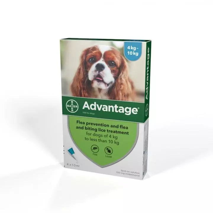 Advantage deworming is suitable for pet dogs 4-10 kg