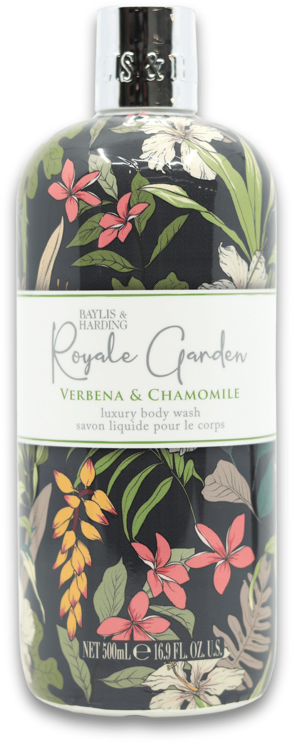 Baylis & Harding Royale Garden Verbena & Chamomile Body Wash - 500ml — product packaging