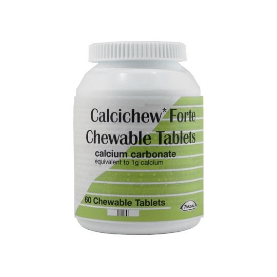 Calcichew Forte补钙 咀嚼片 – 60 片
