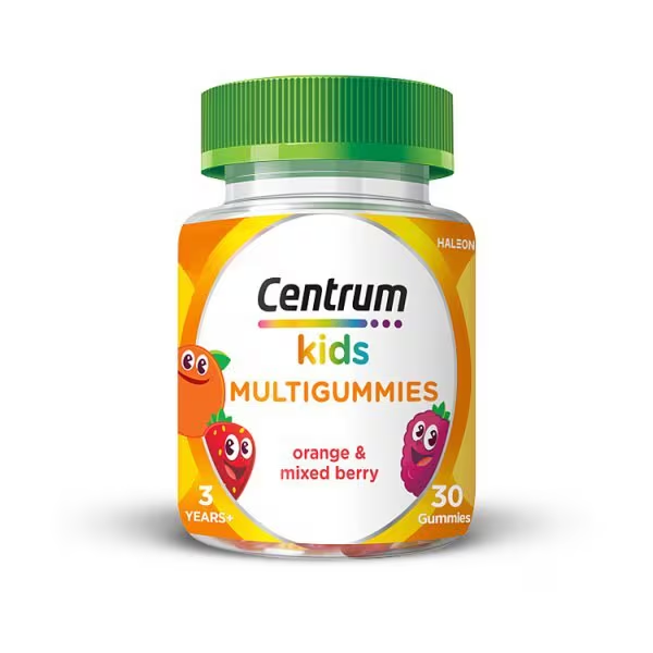 Centrum 儿童多种维生素软糖 橙子混合浆果味 - 30粒