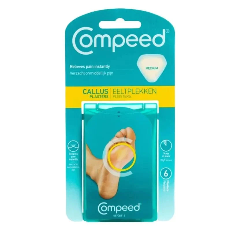Compeed Callus Plasters Medium - 6 Plasters — product packaging