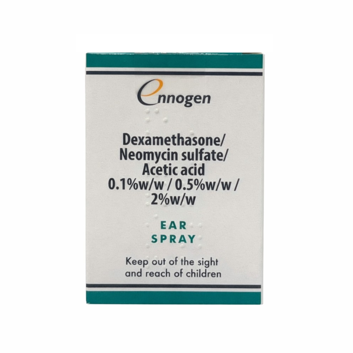 Otomize (Generic) Dexamethasone, Neomycin & Acetic Acid Ear Spray - 5ml — product packaging