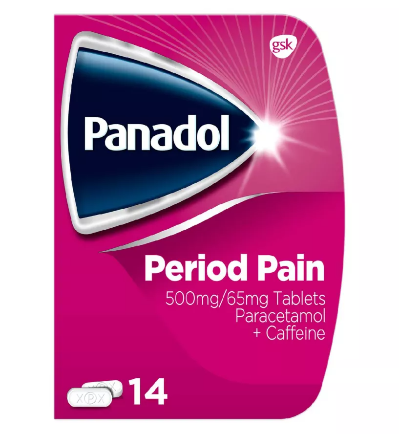 Panadol Period Pain 500mg/65mg Tablets - 14 Tablets