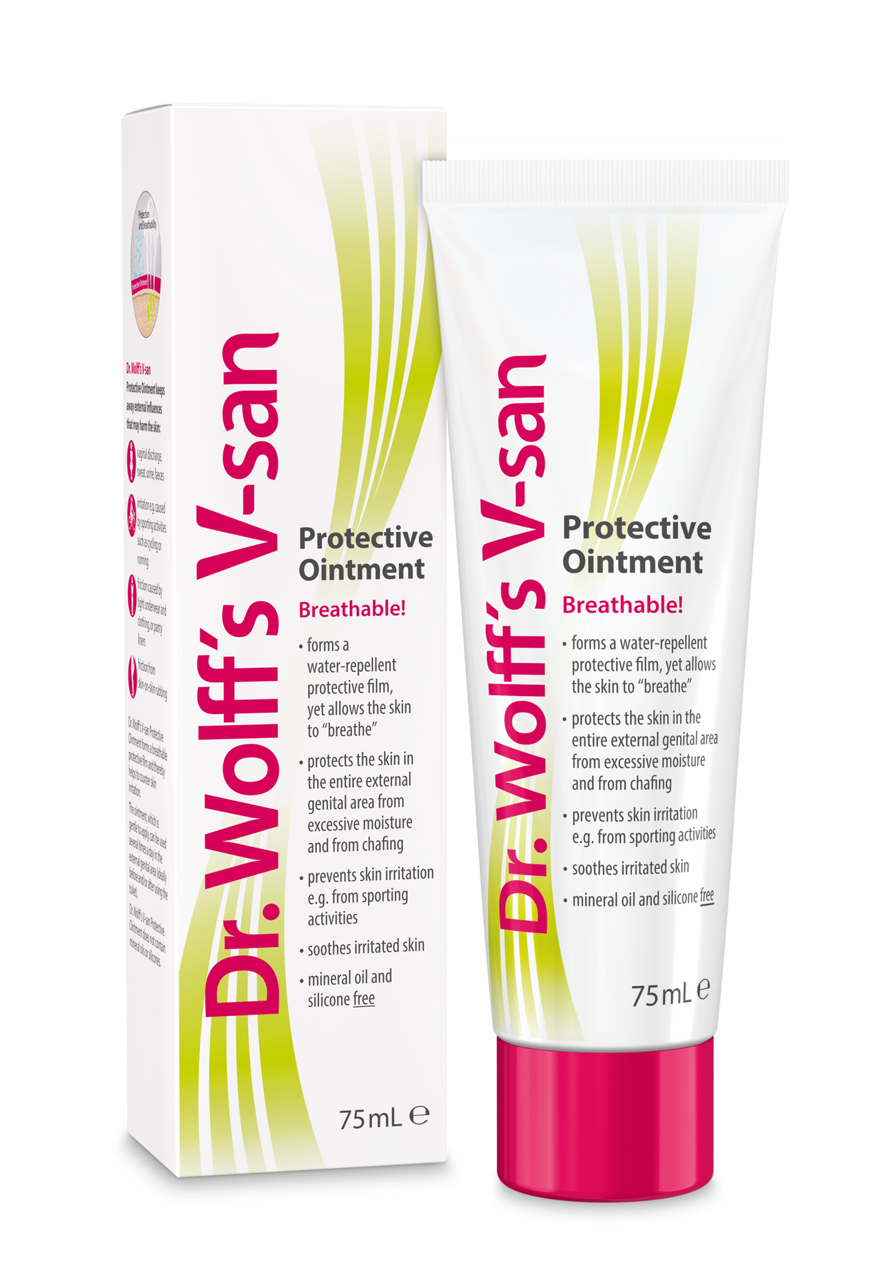 Dr Wolff's V-san Protective Ointment 75ml
